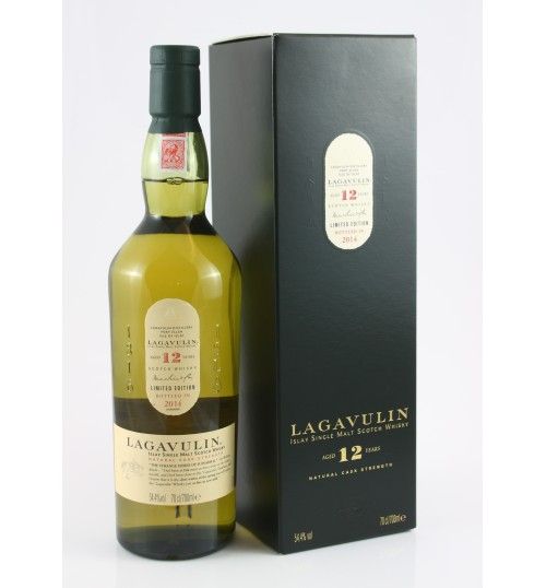 Lagavulin 12 YO Natural Cask Strenght Limited Edition 2014