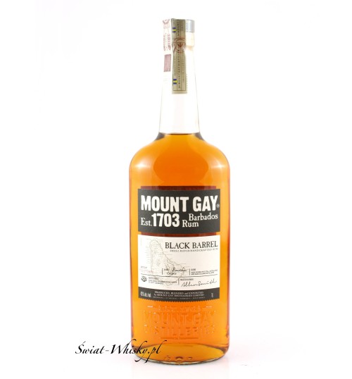 Mount Gay 1703 Black Barrel 43% 1 l