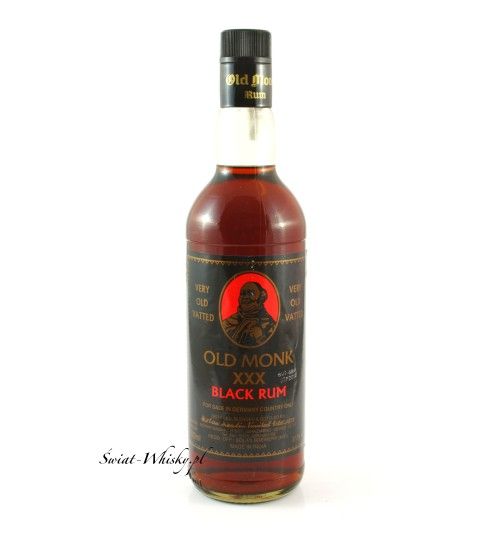 Old Monk XXX Black Rum 37,5% 0,7 l
