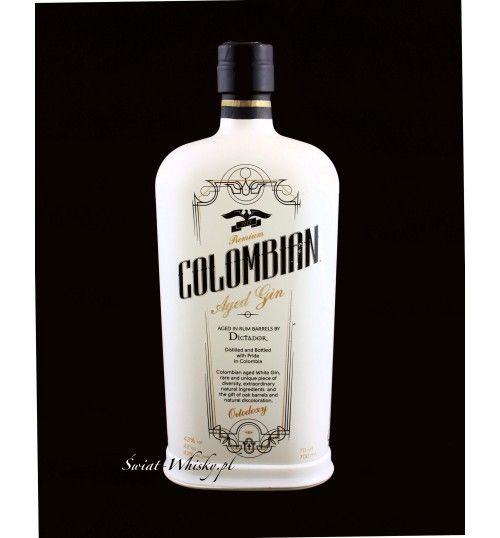 Dictador Premium Colombian Aged Gin Ortodoxy 43% 0,7 l