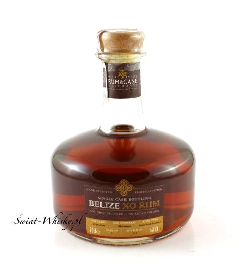 Rum & Cane Belize XO Rum Limited Edition 46% 0,7 l