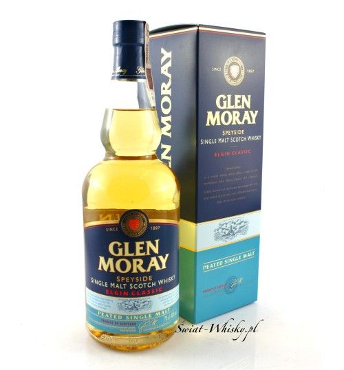Glen Moray Elgin Classic Peated Single Malt 40% 0,7 l