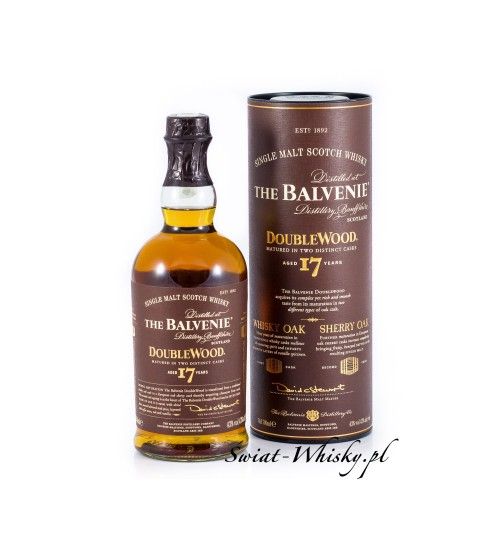 Balvenie 17 Years Old Double Wood 43% 0,7 l