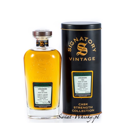Glentauchers 20 Years Old Signatory Vintage 1996 Cask Strength Collection 51,9%0,7 l