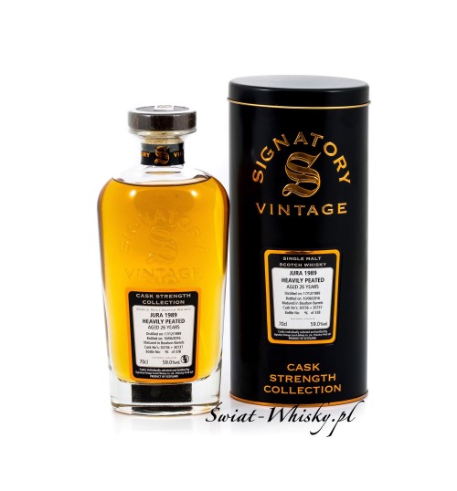 Isle of Jura 26YO 1989 Signatory Vintage Cask Strength Collection 59% 0,7 l