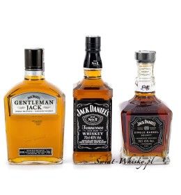 Jack Daniel's Family of Fine Whiskeys 3 x 0,7 l