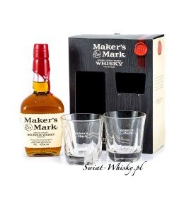 Maker’s Mark 45% 0,7 l +  2 szklanki