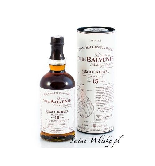 Balvenie 15YO Single Barrel Sherry 47,8% 0,7 l