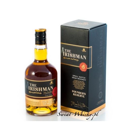 Irishman Founder's Reserve Small Batch Irish Whiskey 40% 0,7 l