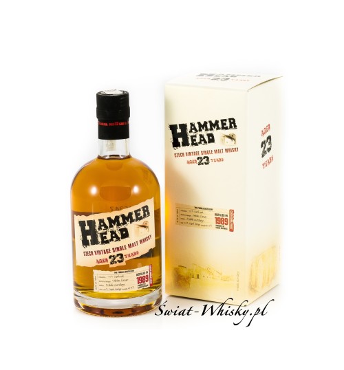 Hammer Head 23YO Czech Vintage Single Malt Whisky 40,7% 0,7 l
