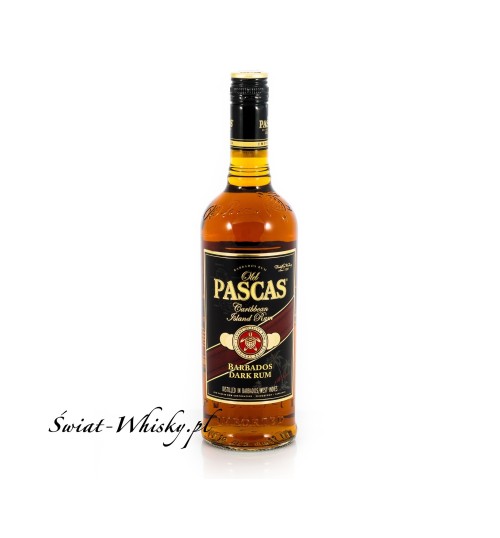 Old Pascas Barbados Dark Rum 37,5% 0,7 l