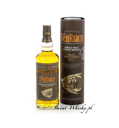 Benriach Peated Cask Strength 56% 0,7 l