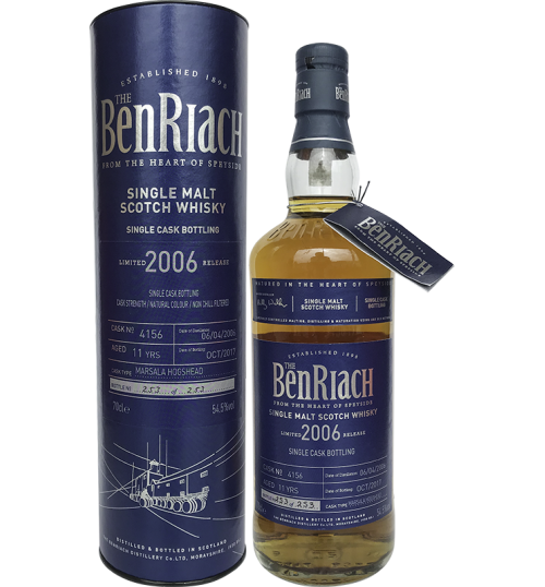 BenRiach 11yo 2006 Marsala 0.7l 54.5%