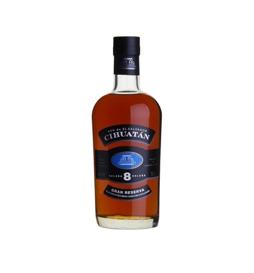 Rum  Cihuatan 8YO Solera Gran Reserva 40% 0.7l