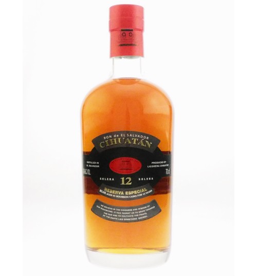 Rum Cihuatan 12YO Solera Reserva Especial Rum 40% 0.7L