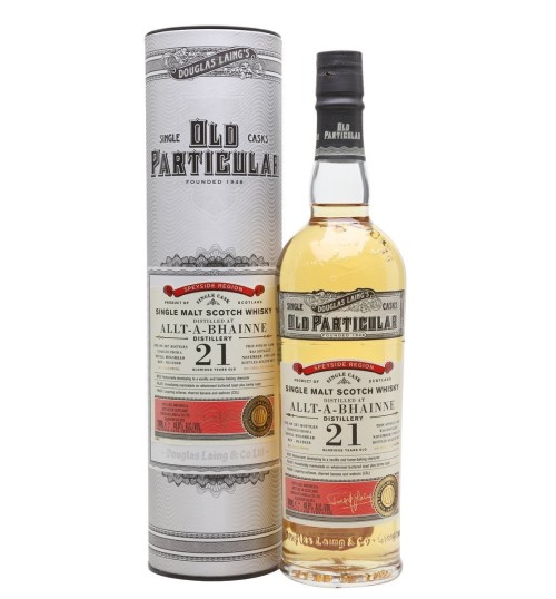 Allt-A-Bhainne Old Particular 21YO Single Cask Malt 49.6% 0.7l