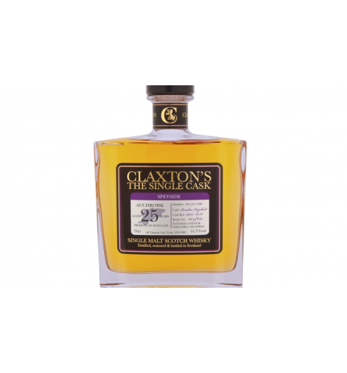 Claxton's The Single Cask AUCHROISK 25yo 51,2%  0,7 l
