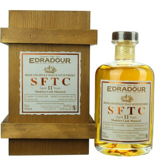 Edradour SFTC 11yo Madeira Cask 2006 59.4% 0.5l