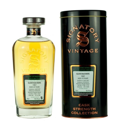 Glentauchers 20yo Signatory Vintage 1997 Cask Strength Collection 50,4% 0,7 l