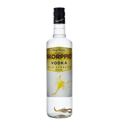 Skorppio Vodka - Wódka ze skorpionem 37,5%  0,7 l