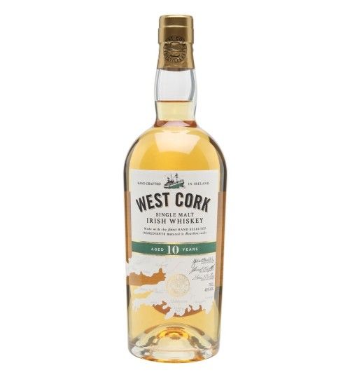 West Cork 10yo Single Malt Irish Whiskey 40% 0.7l
