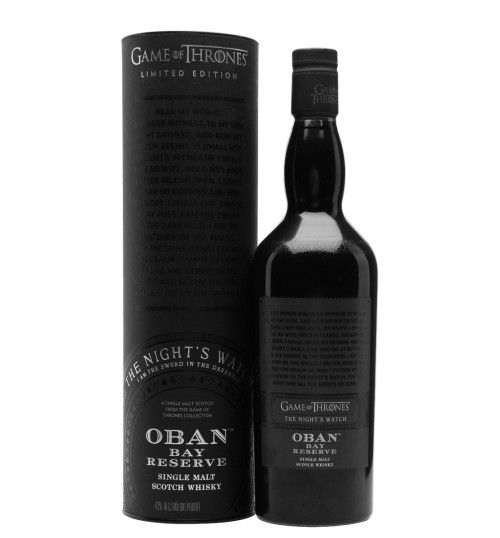 Oban Bay Reserve Night's Watch 43% 0.7l THE GAME OF THRONES