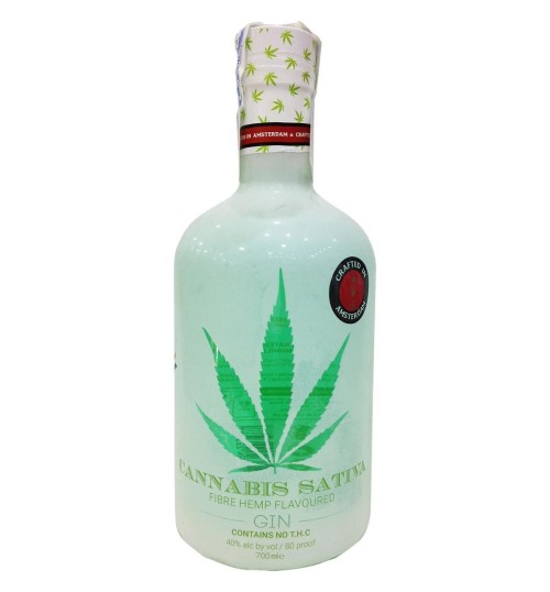 Cannabis Sativa Fibre Hemp Flavoured GIN 40% Vol. 0,7 l