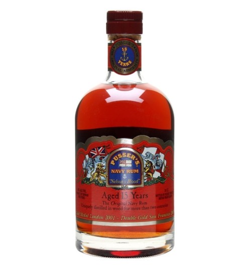 Pusser's Navy Rum  Nelson’s Blood 15YO 40% 0,75 l