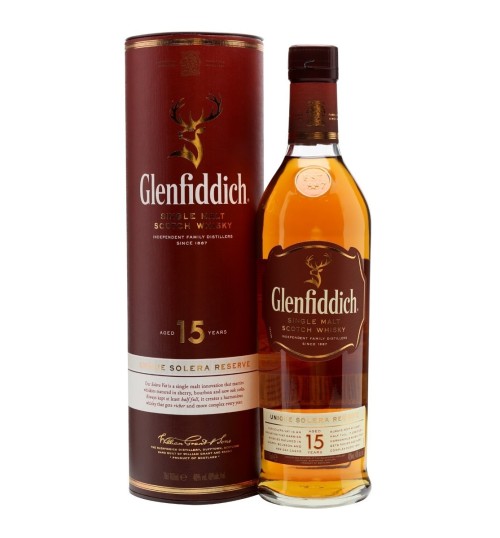 Glenfiddich 15YO Unique Solera Reserve 40% 1.0 l