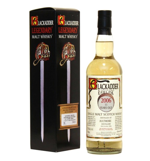 Aultmore 11YO Blackadder Raw Cask 57.6% 0.7l