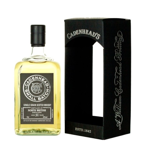 North British 1985 31YO  Single Grain Cadenhead's 55% 0,7 l