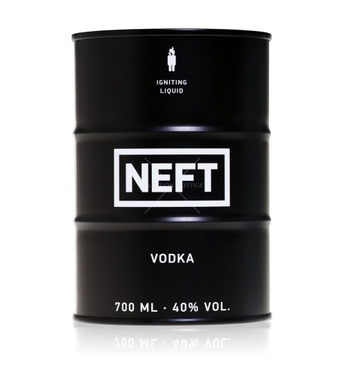 NEFT Vodka Black Barrel 40% 0,7 l