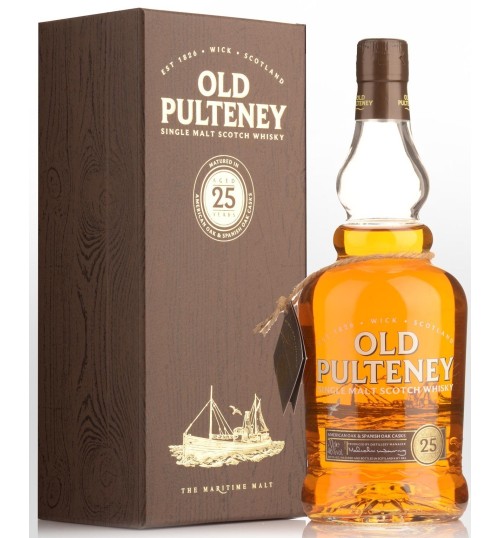 Old Pulteney 25YO Single Malt Scotch Whisky 46% 0,7 l