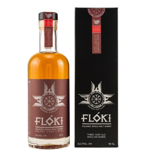 Flóki Icelandic OLOROSO SHERRY Cask Finish Single Malt Whisky 47% 0,5 l