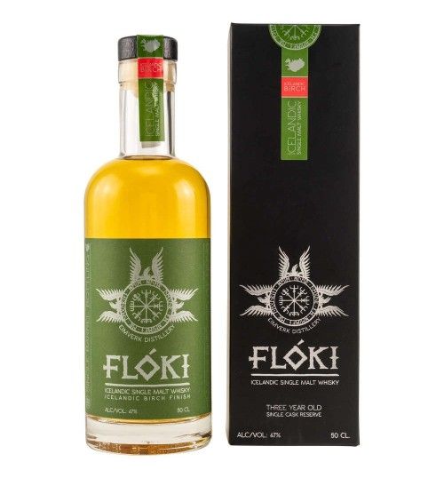Flóki Icelandic BIRCH FINISH Single Malt Whisky 47% 0,5 l