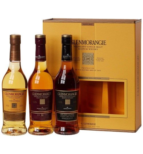 Glenmorangie The Pioneering Collection  Pack 43,8% 3x0,35 l