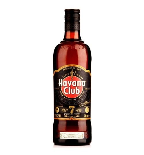 Havana Club Anejo 7 Anos 40% 0.7l ze szklanką