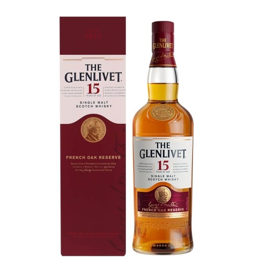 Glenlivet 15YO French Oak 40% 0,7 l