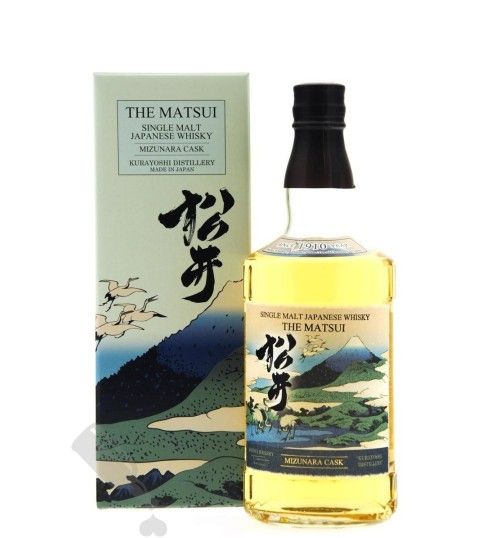 Matsui Single Malt Japanese Whisky MIZUNARA CASK 48% 0,7 l