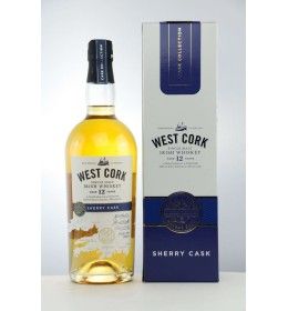 West Cork 12YO Irish Whiskey Sherry Cask Finish 43% 0,7 l