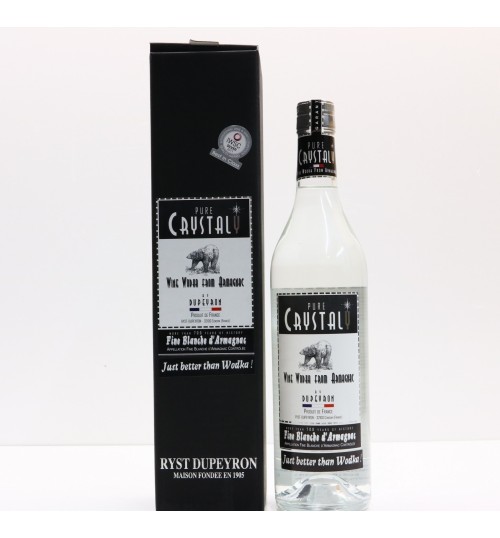 Ryst Dupeyron Pure CRISTALY Wine Wodka from Armagnac 40% 0,7 l