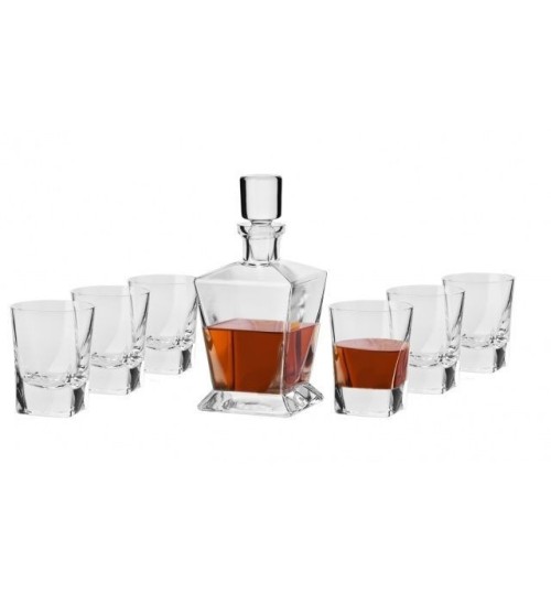 Komplet do whisky Caro (7 elementów)