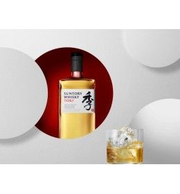 Suntory TOKI Blended Japanese Whisky 43% 0,7 l zestaw ze szklanką