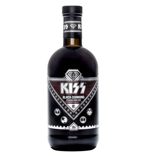 Kiss Black Diamond Premium Dark Rum 40% 0,5l