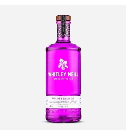 Whitley Neill RHUBARB & GINGER GIN 43% 0,7l