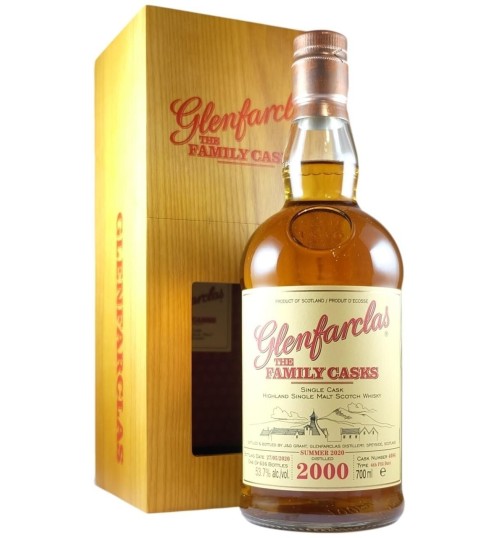 Glenfarclas THE FAMILY CASKS Single Cask SUMMER 2020 Sherry Butt 2000 53,7% 0,7l