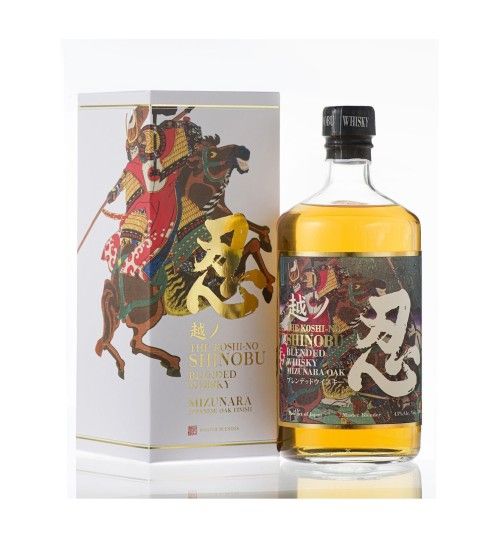 The Koshi-No Shinobu Blended Whisky Mizunara Oak Finish 43% 0,7l