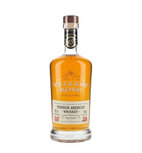 Yellow Rose PREMIUM AMERICAN Whiskey 40% 0,7l