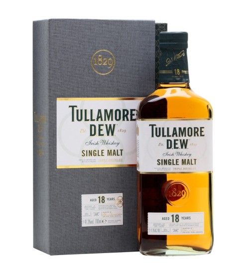 Tullamore D.E.W. 18YO Single Malt Irish Whiskey 41,3%  0,7l