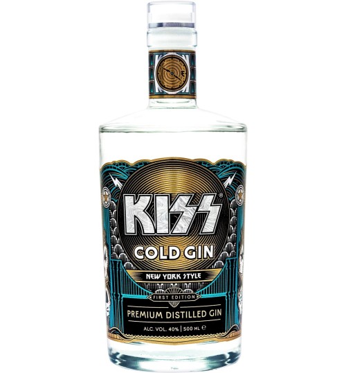 Kiss COLD GIN Premium Distilled 40% 0,5l